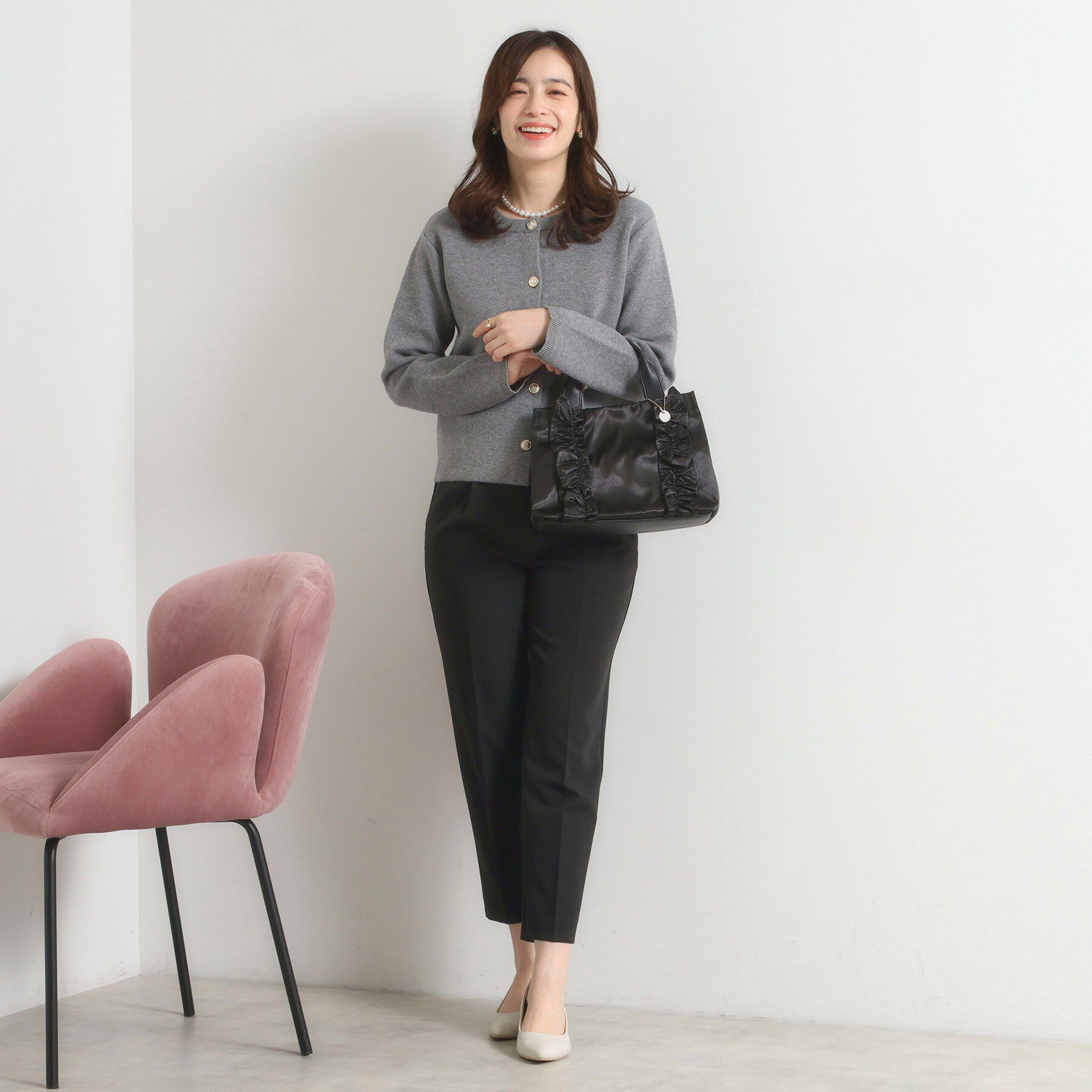 ITS&rsquo;DEMO「アソートフリルミニトート」|トートバッグ|