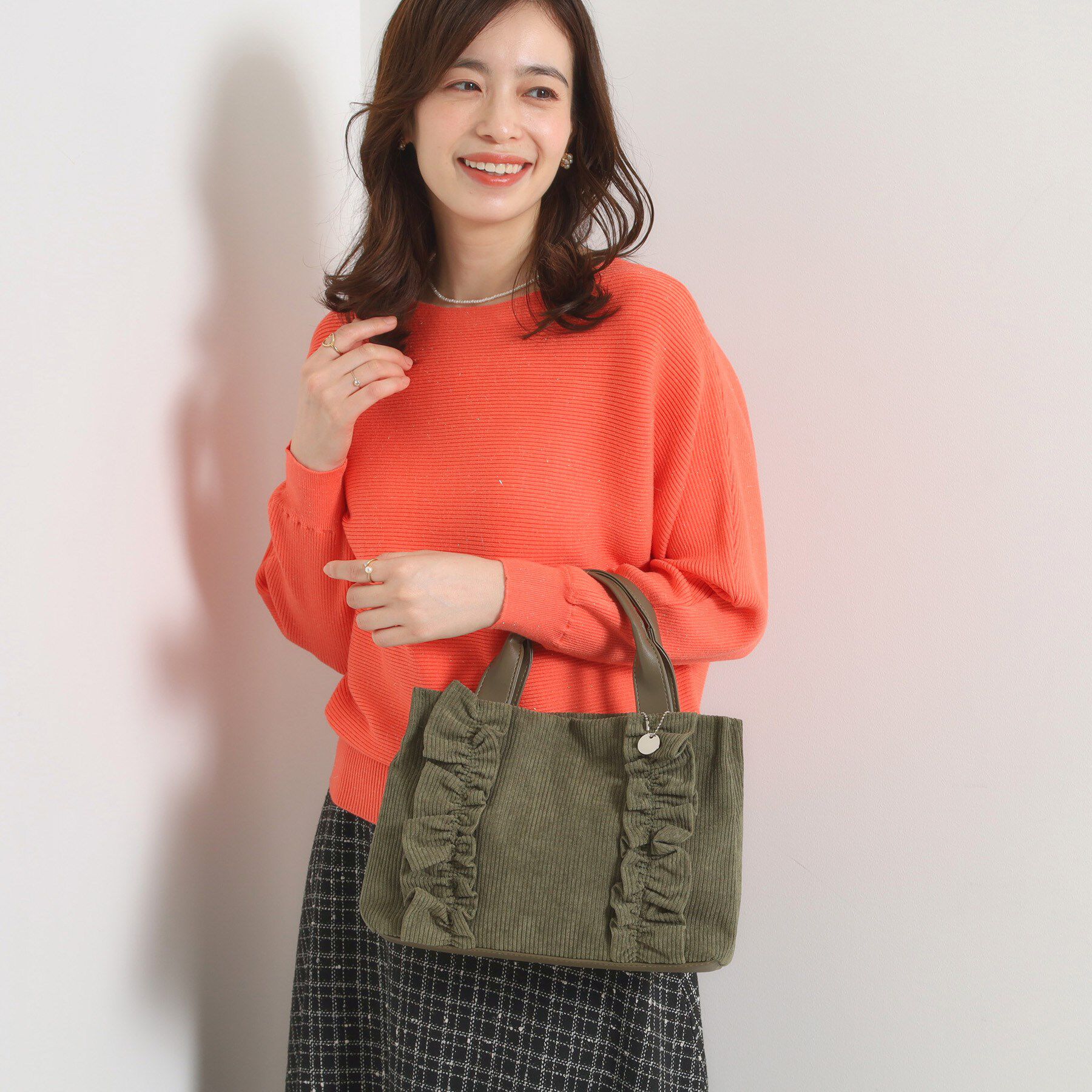 ITS&rsquo;DEMO「アソートフリルミニトート」|トートバッグ|