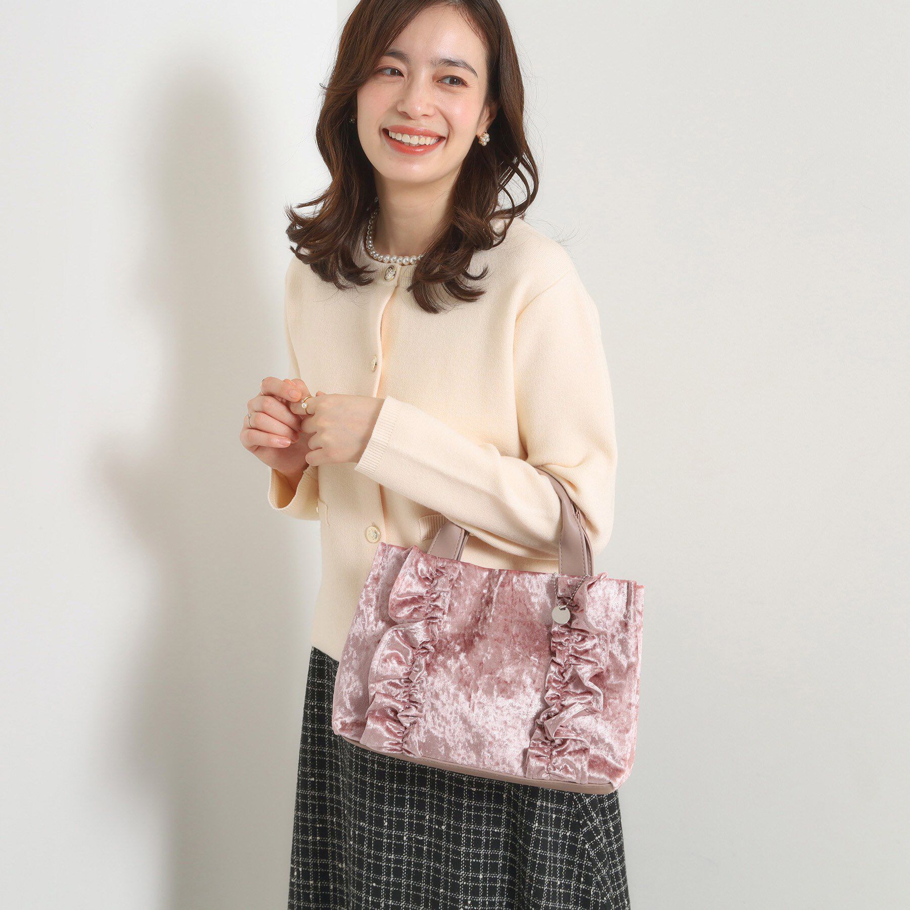 ITS&rsquo;DEMO「アソートフリルミニトート」|トートバッグ|