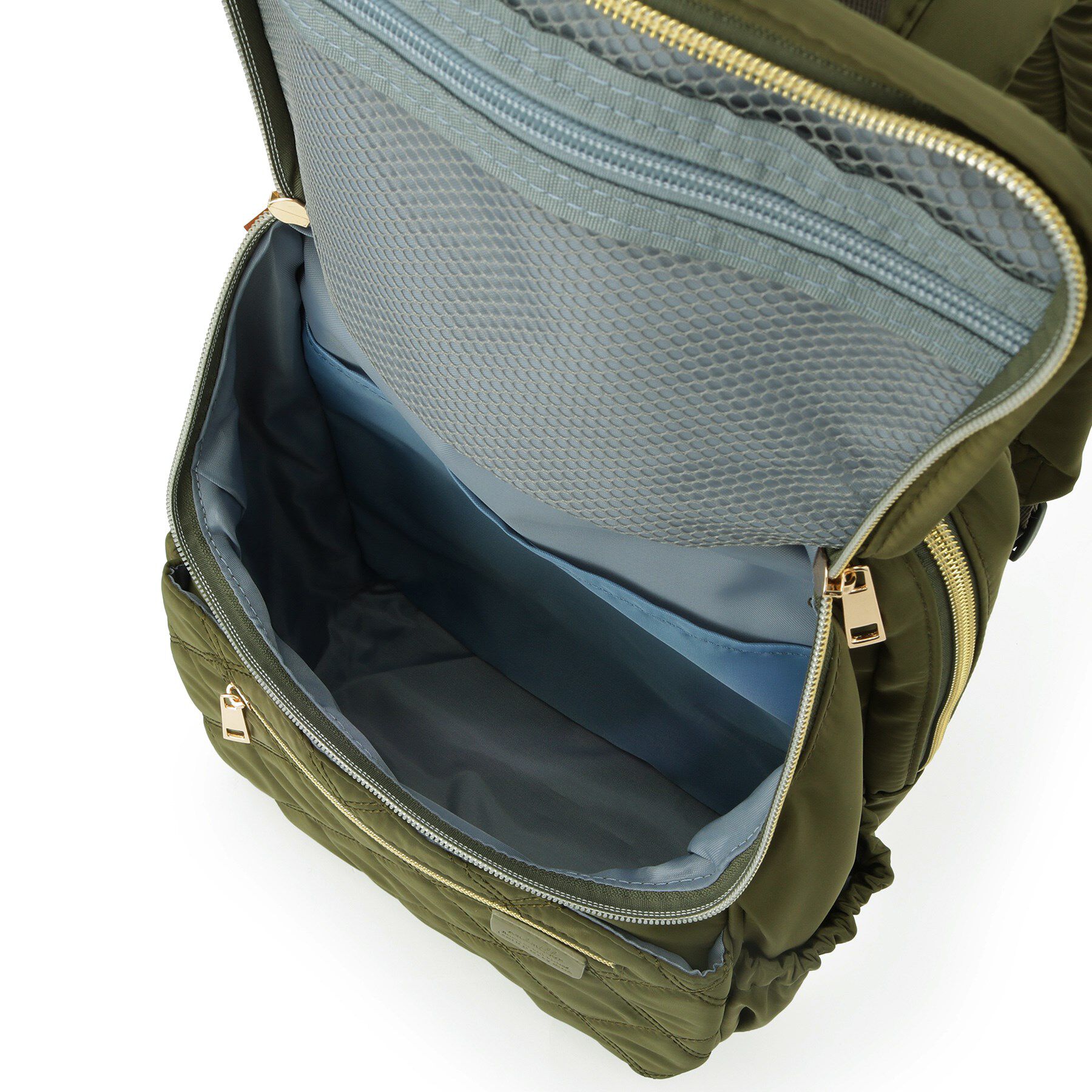 ITS&rsquo;DEMO「【10ポケット／A4】収納アドバイザーキルトリュック」|リュック|