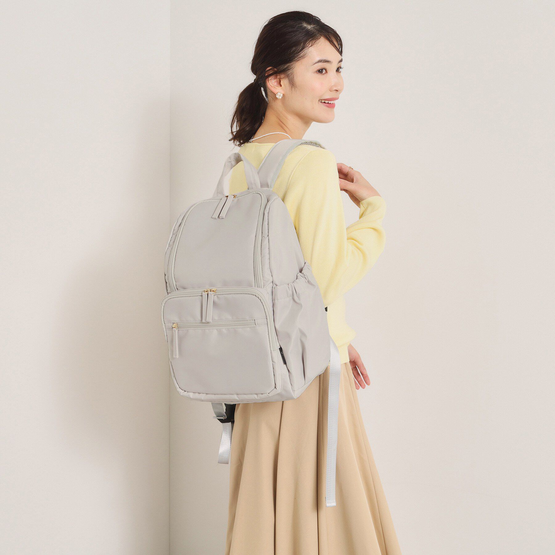 ITS&rsquo;DEMO「【PC対応】ツイル14ポケットリュック」|リュック|