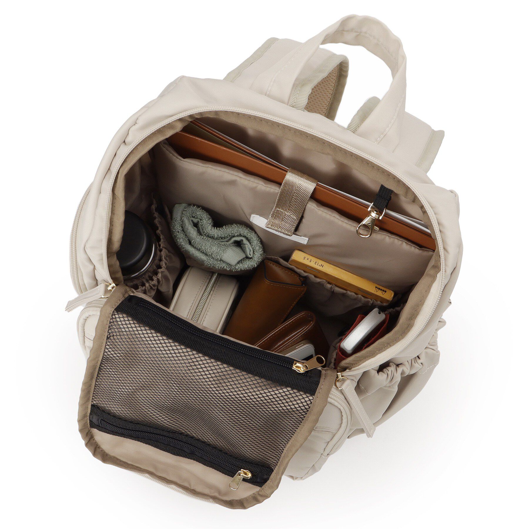 ITS&rsquo;DEMO「【PC対応】ツイル14ポケットリュック」|リュック|