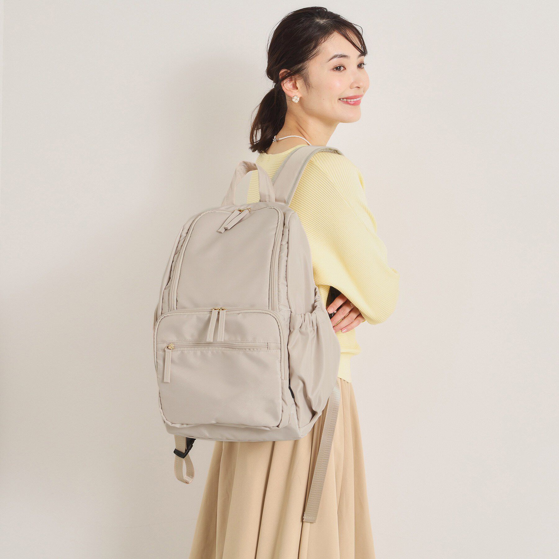 ITS&rsquo;DEMO「【PC対応】ツイル14ポケットリュック」|リュック|