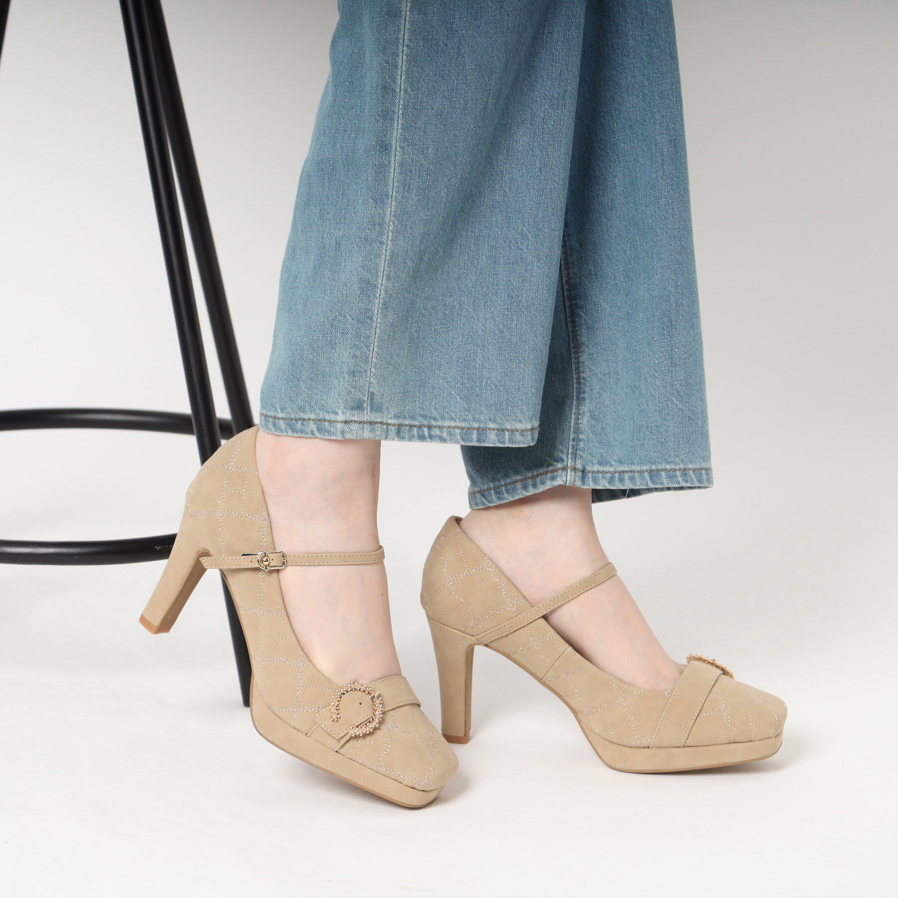 ESPERANZA「《先行予約》オリジナルキルティングパンプス」|パンプス|