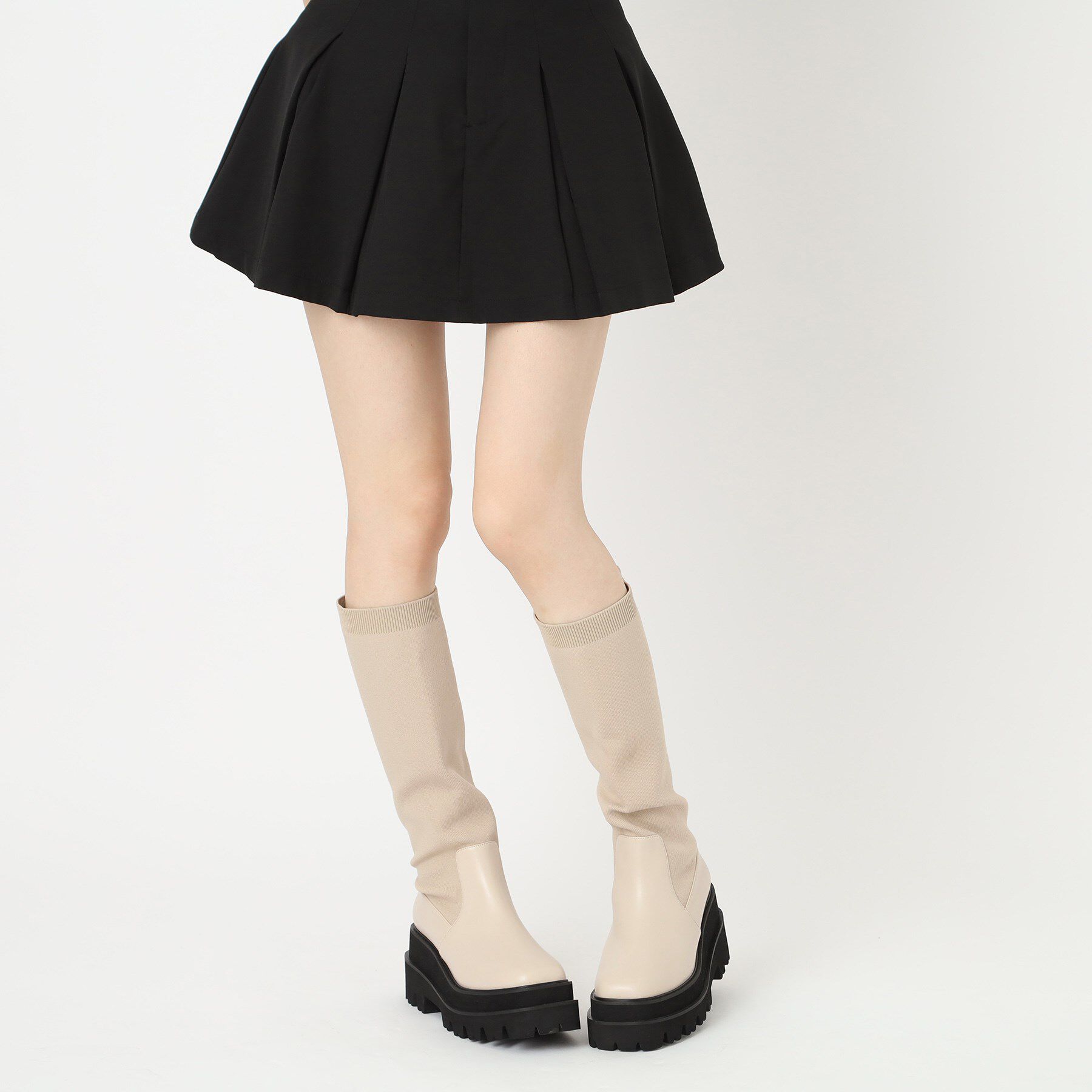 ESPERANZA「ニットロングブーツ」|ショートブーツ|