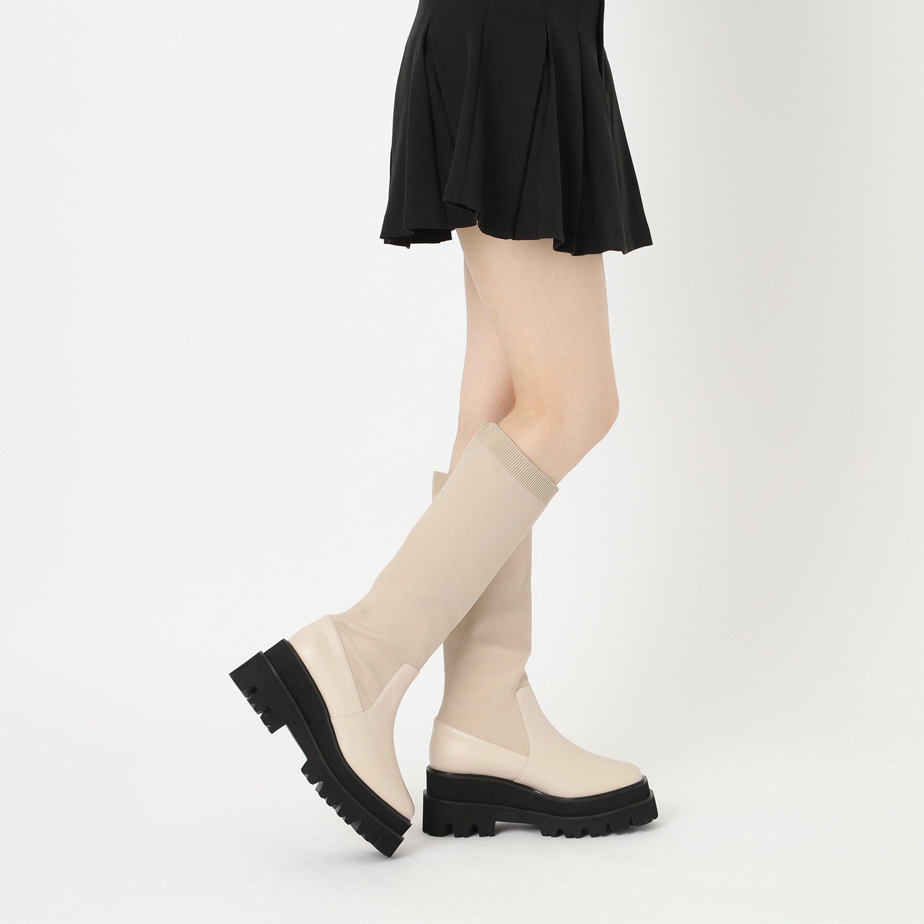 ESPERANZA「ニットロングブーツ」|ショートブーツ|