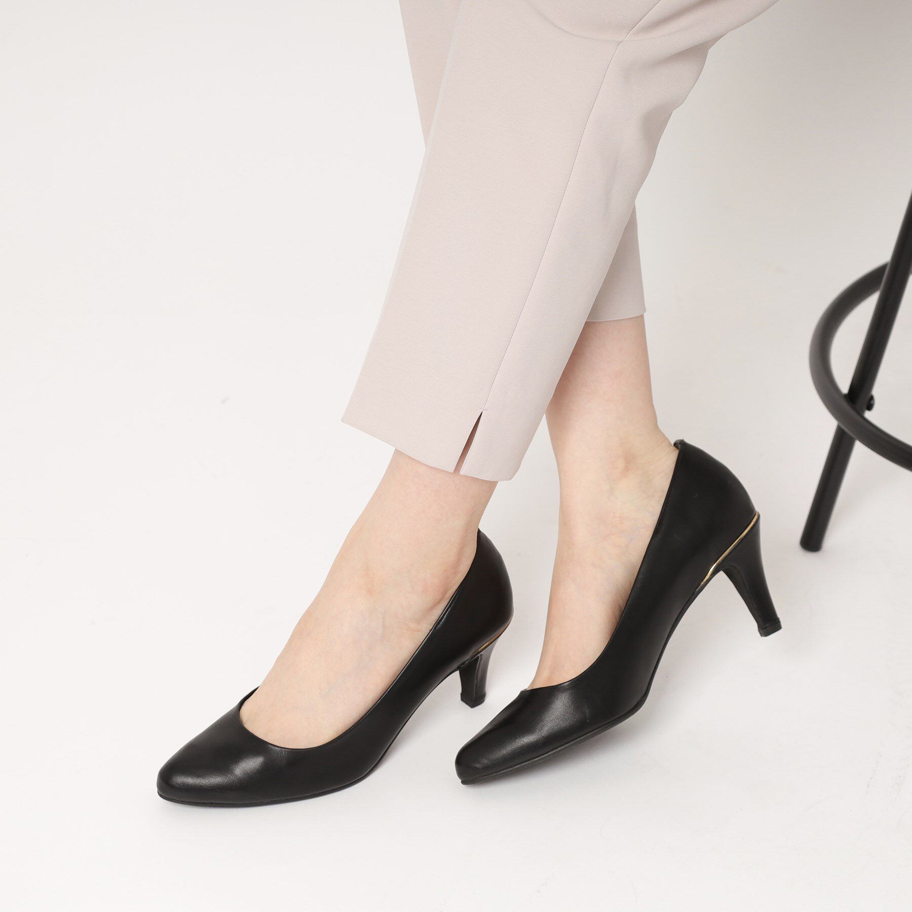 ESPERANZA「【12時間パンプス】約7.5㎝／アソート素材　歩きやすくて疲れにくい」|パンプス|