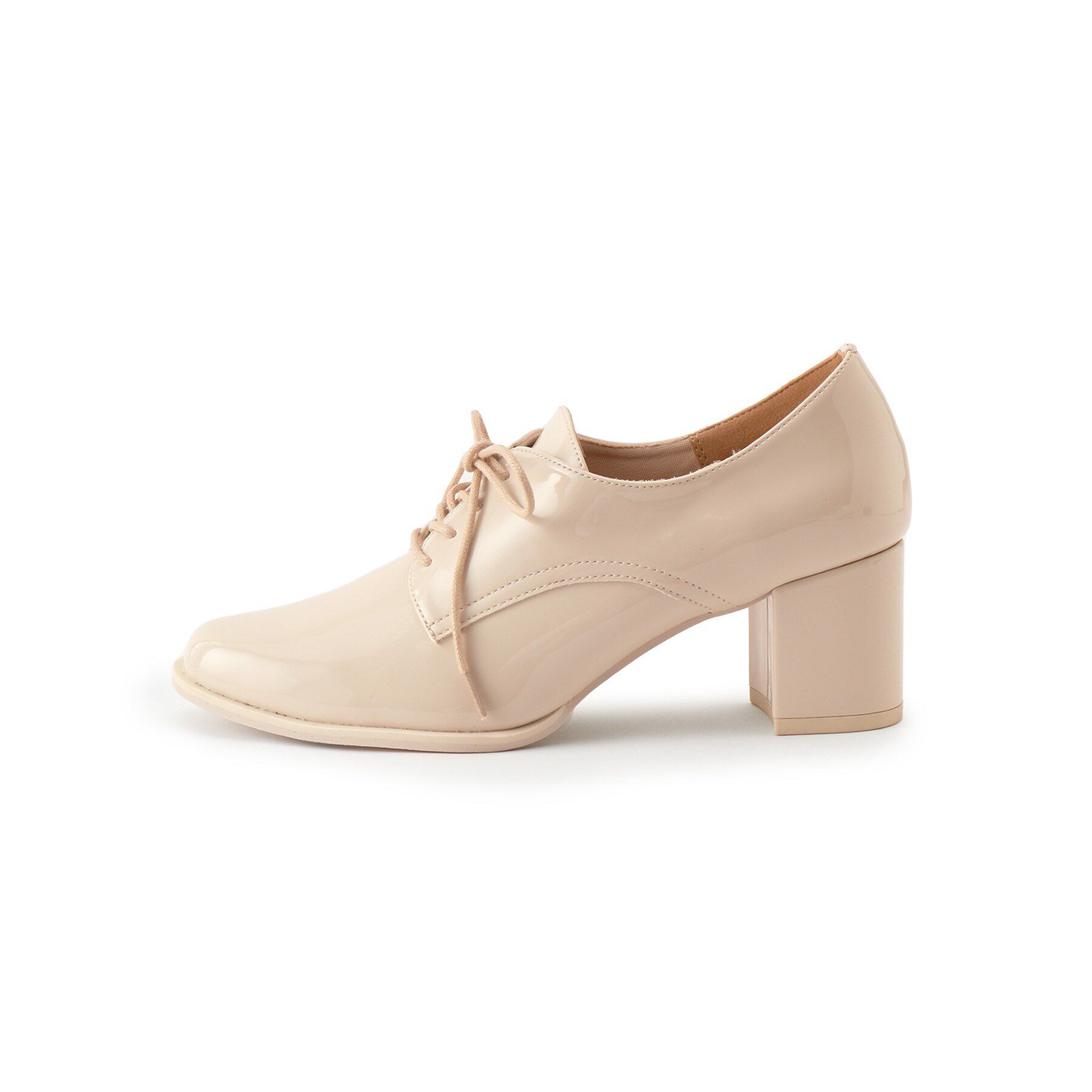 ESPERANZA「レースアップヒールパンプス/晴雨兼用」|パンプス|