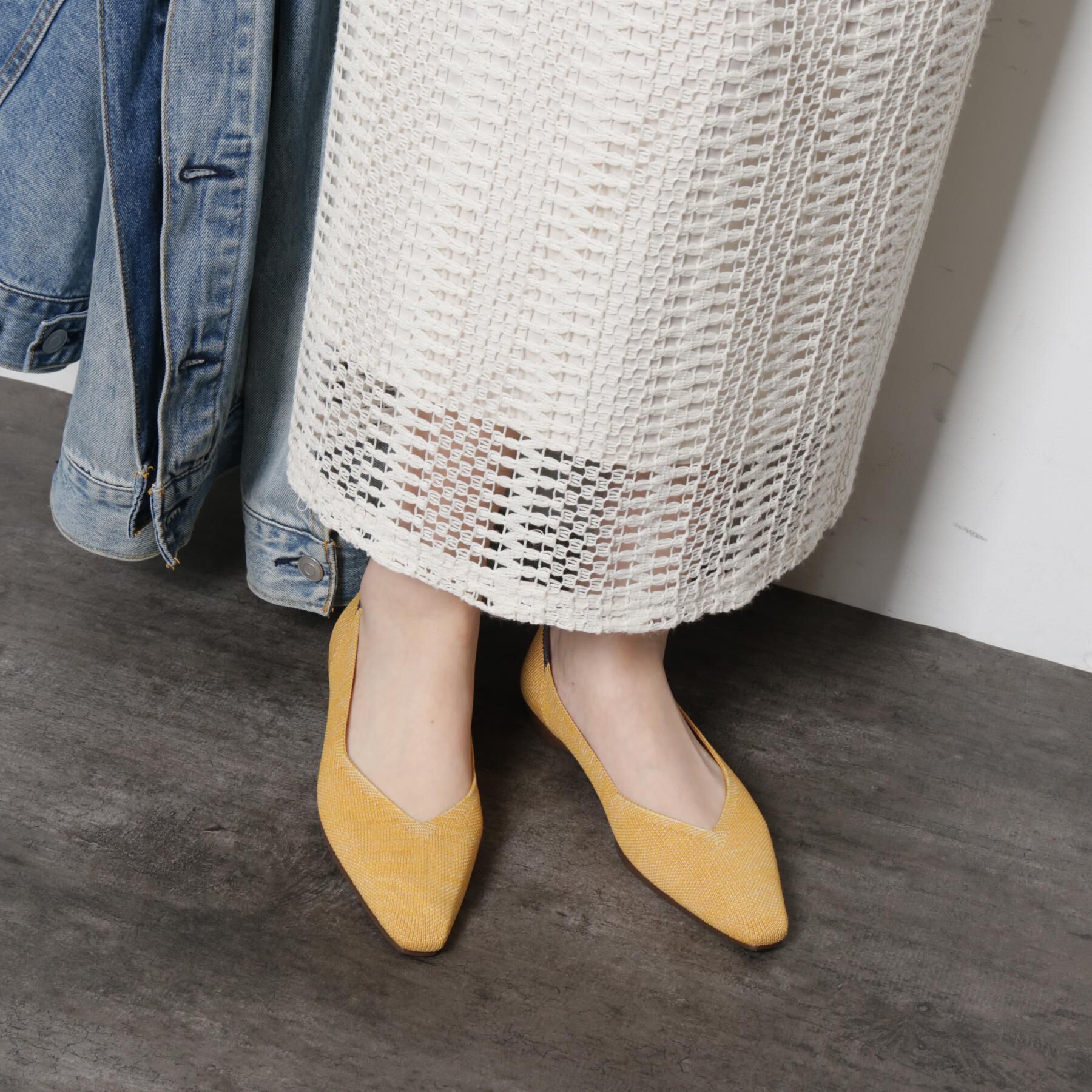 ESPERANZA「Oito和紙フラットパンプス」|パンプス|