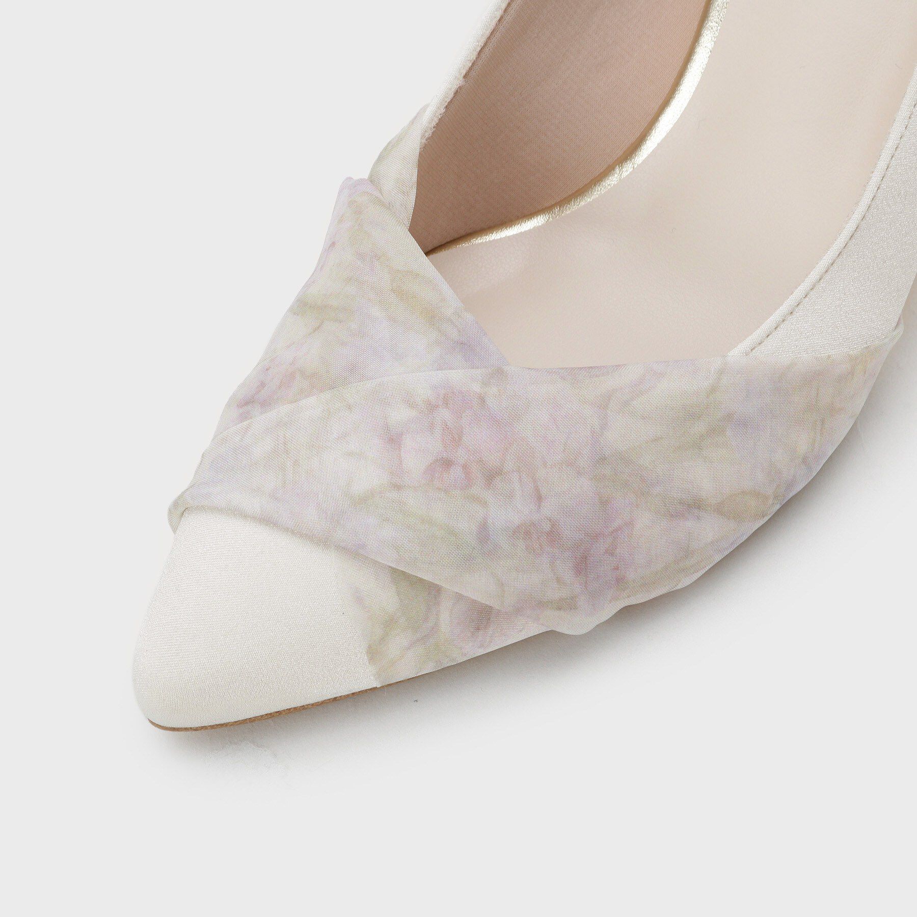 ESPERANZA「【Spring Collection】クロスシフォンリボンパンプス」|パンプス|