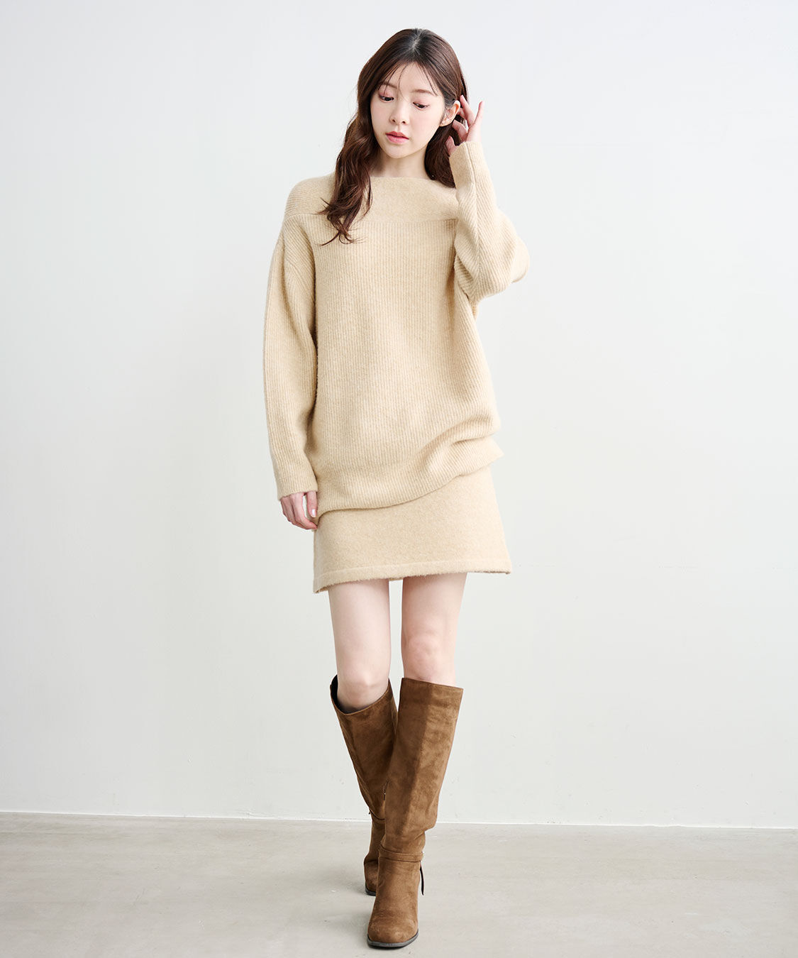 COCO DEAL「ポケットニットミニスカート」|スカート|