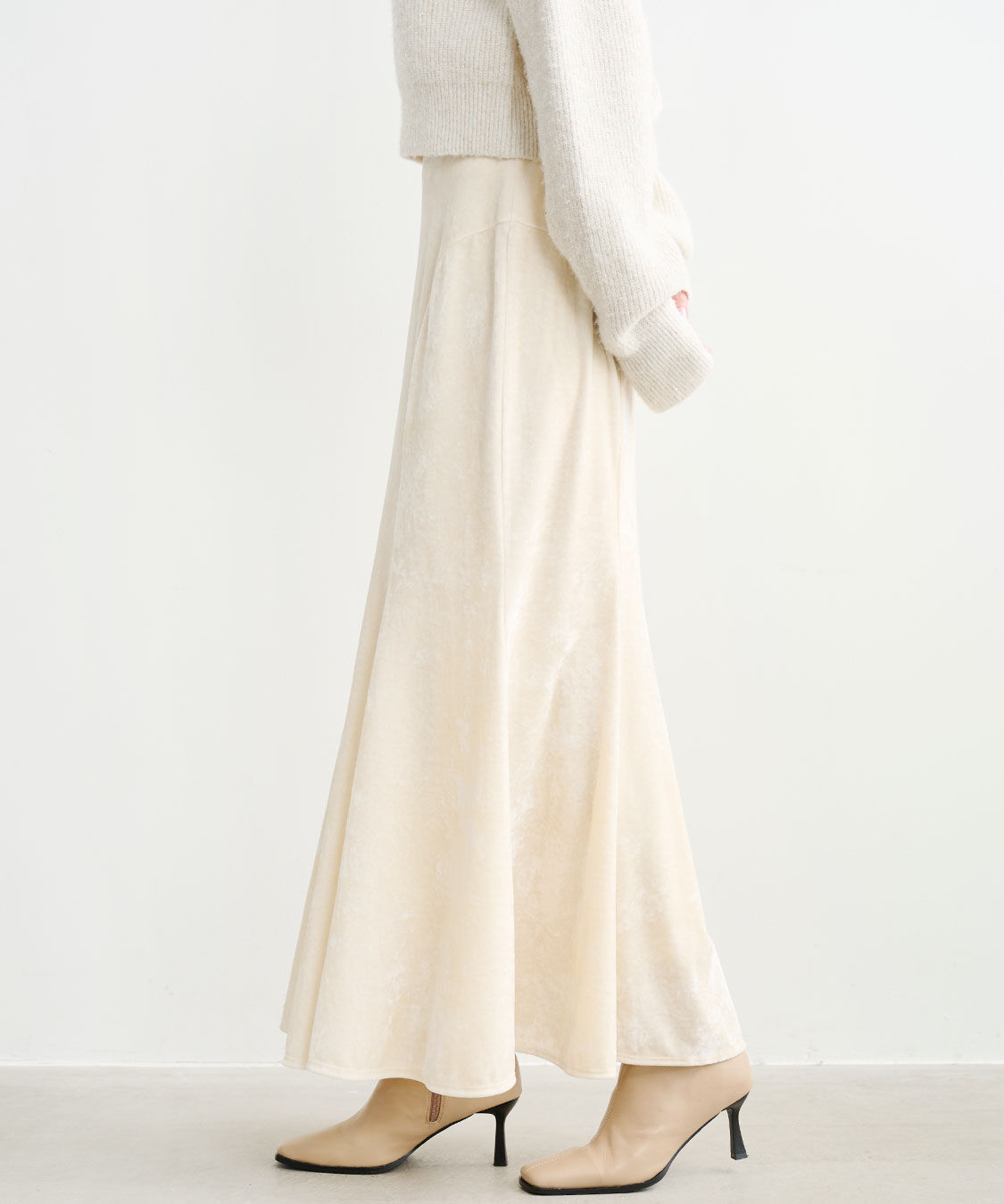 COCO DEAL「ベロアマーメイドスカート」|スカート|