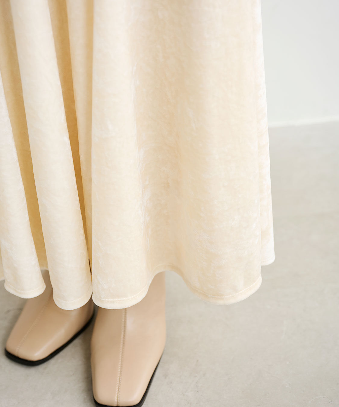 COCO DEAL「ベロアマーメイドスカート」|スカート|