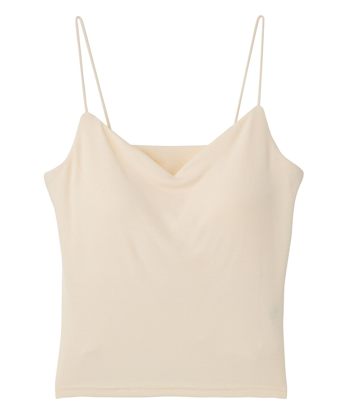 COCO DEAL「カップ付きVネックインナー」|キャミソール|アイボリー