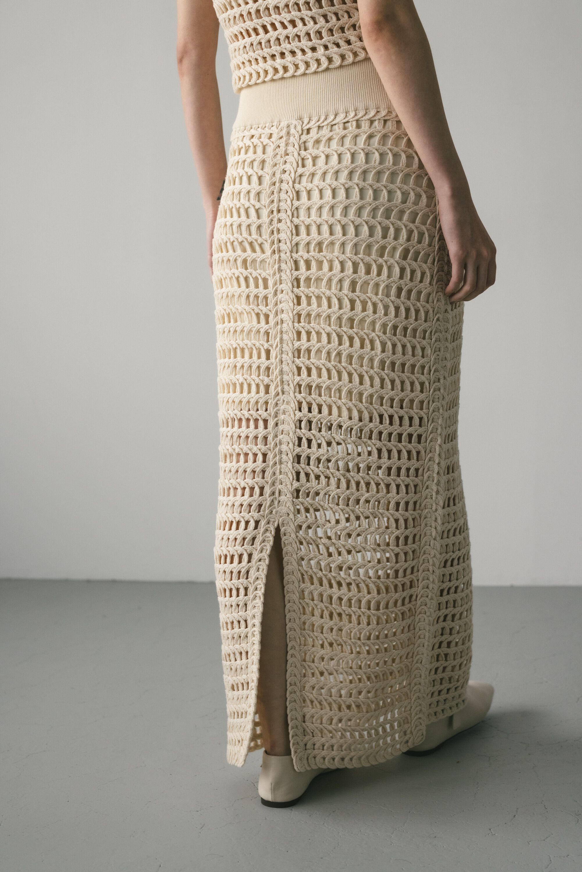 STYLEMIXER「テープヤーンニットタイトスカート」|スカート|