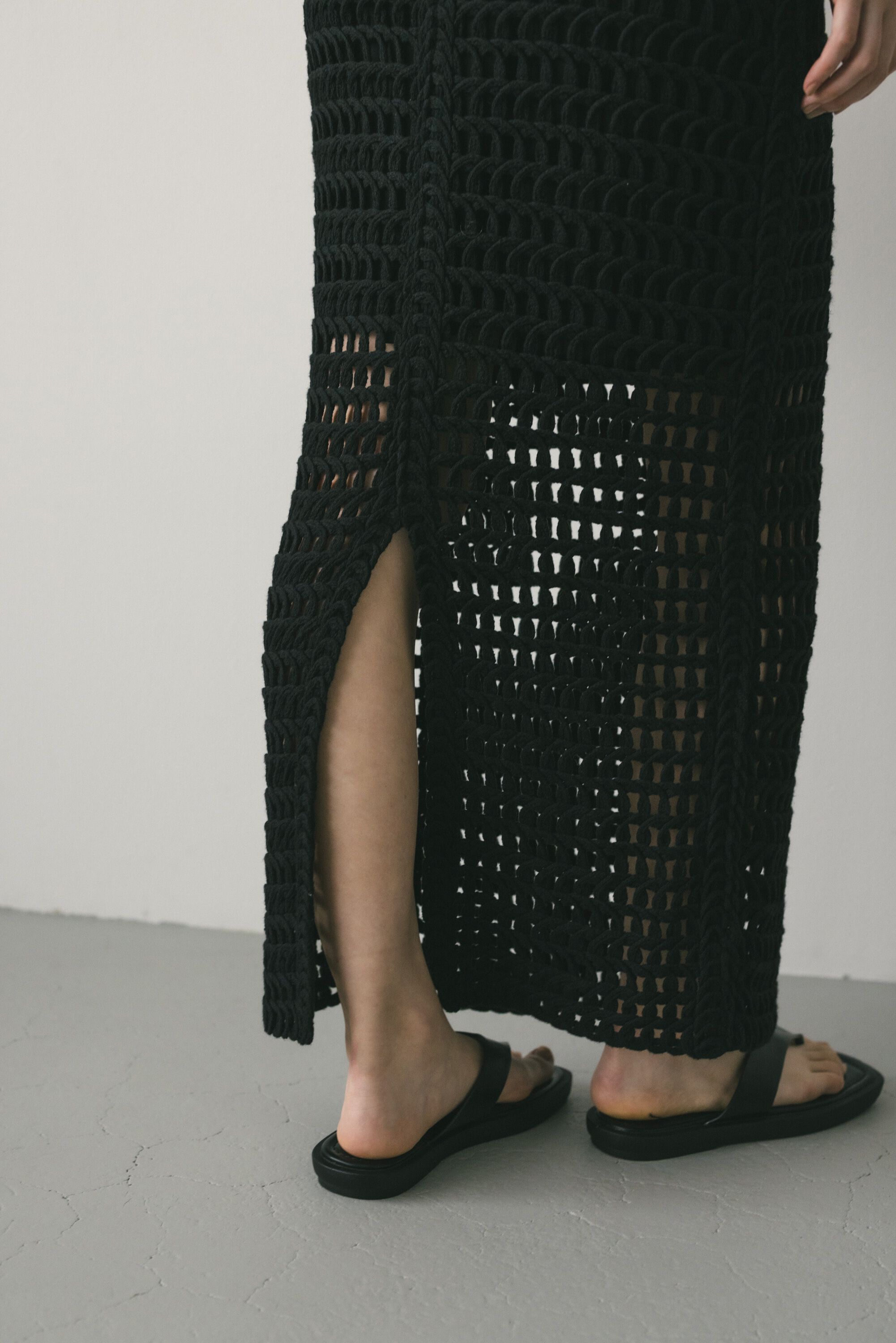 STYLEMIXER「テープヤーンニットタイトスカート」|スカート|