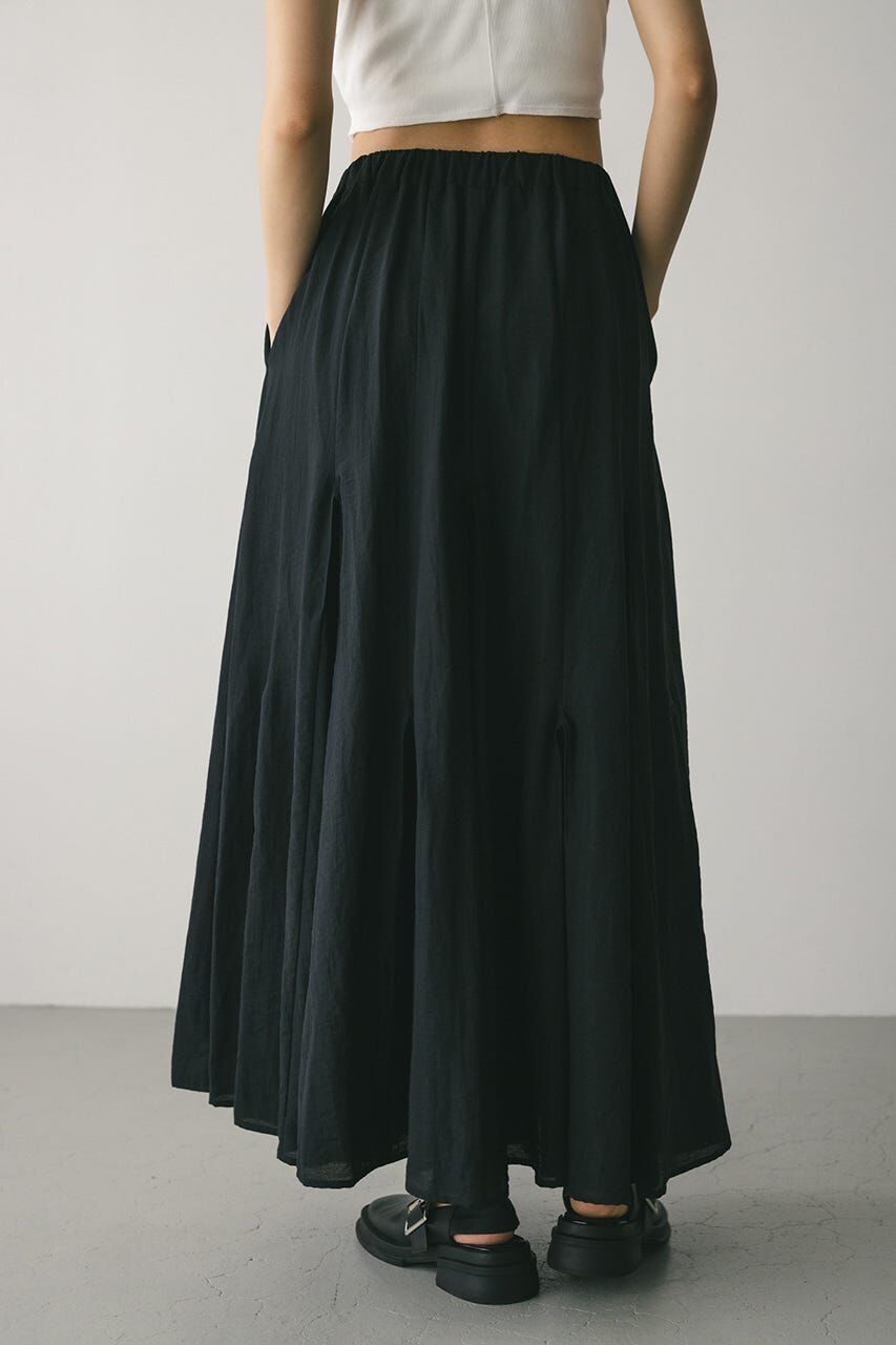 STYLEMIXER「ピンタックパネルフレアスカート」|スカート|