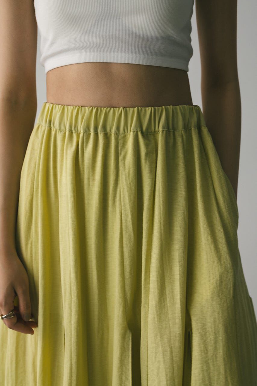 STYLEMIXER「ピンタックパネルフレアスカート」|スカート|