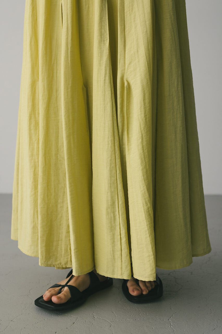 STYLEMIXER「ピンタックパネルフレアスカート」|スカート|