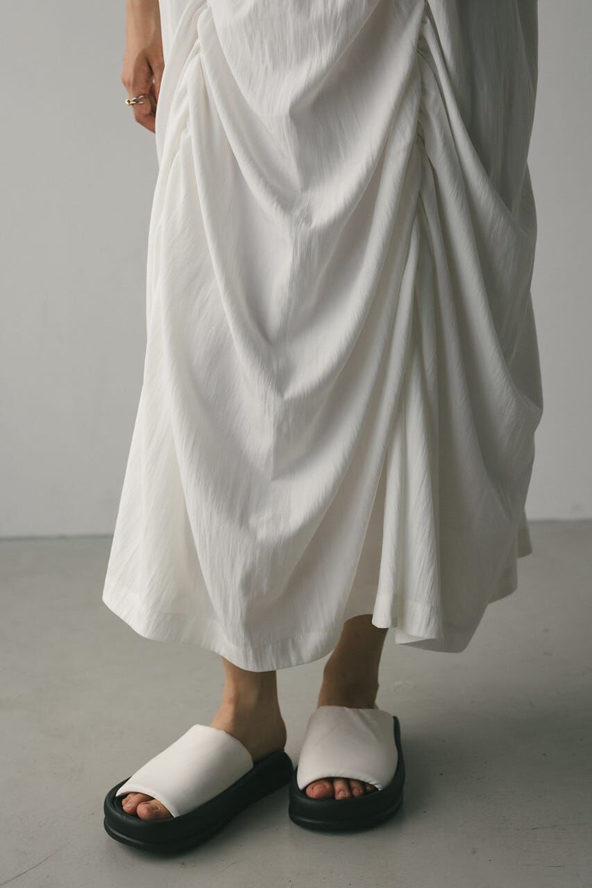 STYLEMIXER「シャーリングスカート」|スカート|