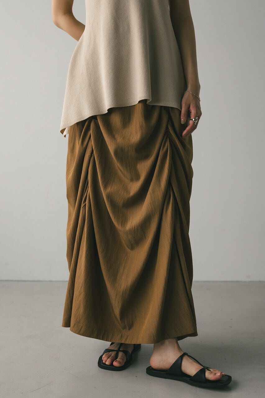 STYLEMIXER「シャーリングスカート」|スカート|