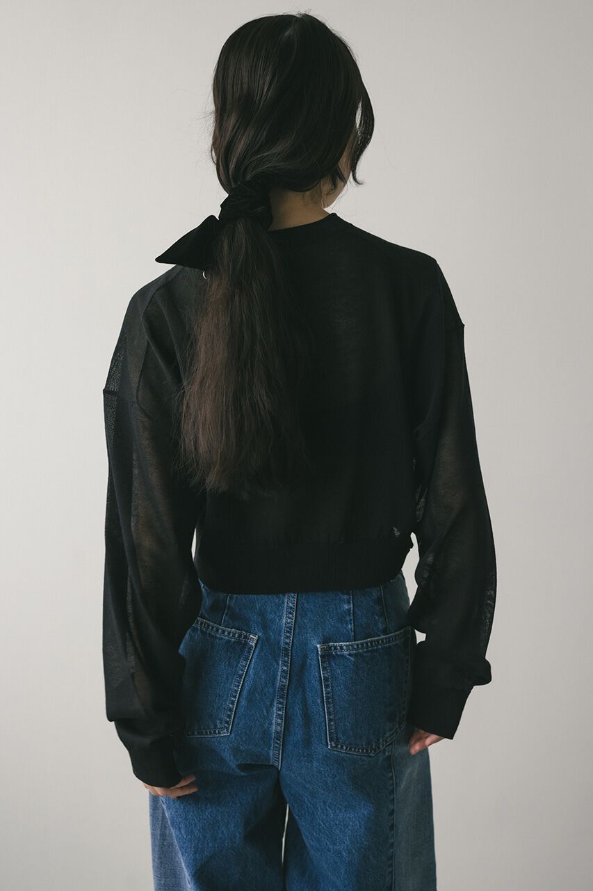 STYLEMIXER「シアーニットカーディガン」|カーディガン|