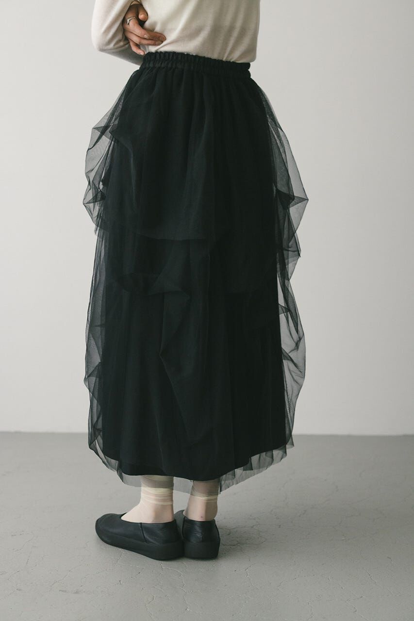 STYLEMIXER「ランダムティアードチュールスカート」|スカート|