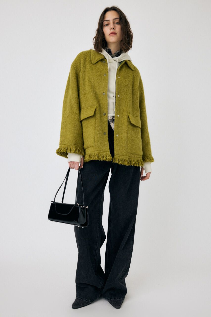 MOUSSY「CROSS WAIST WIDE STRAIGHT」|デニム|