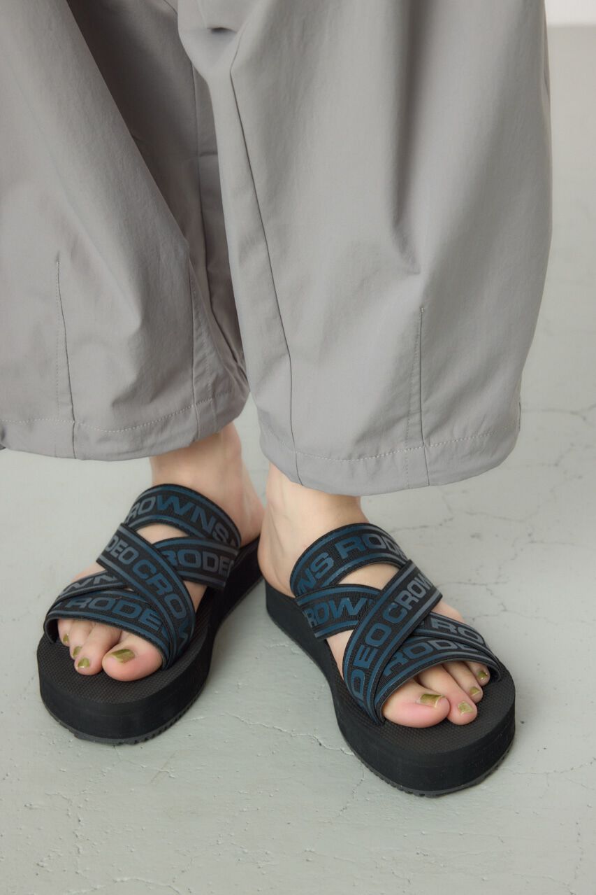RODEO CROWNS「ラバーテープサンダル」|サンダル|