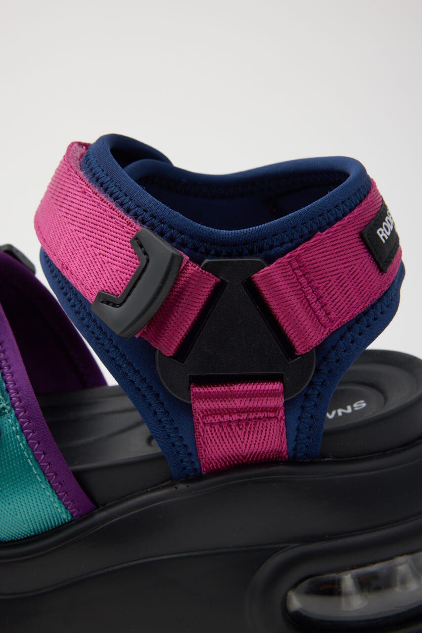 RODEO CROWNS「ボリュームソール テープサンダル」|サンダル|