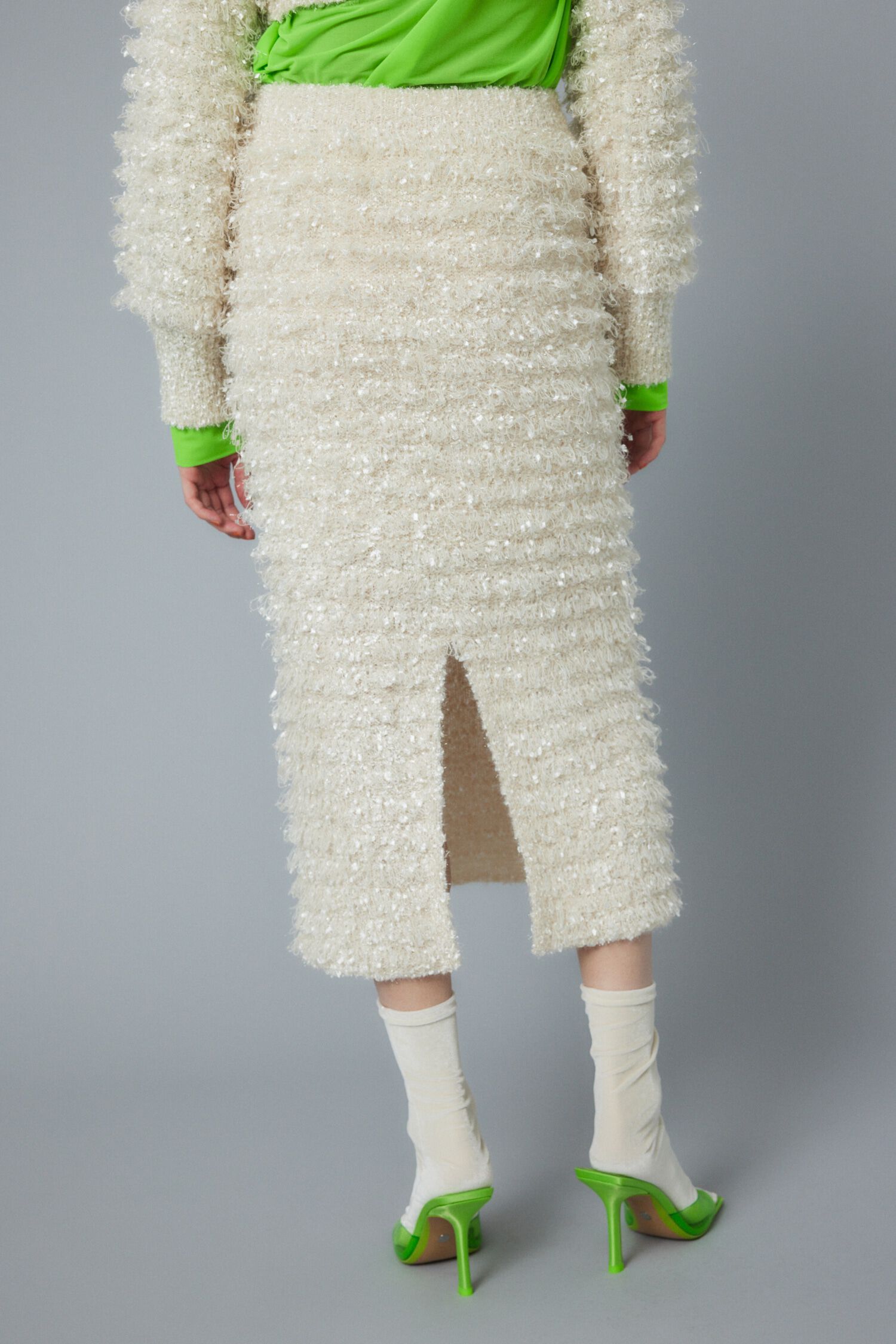 HeRIN.CYE「Loop yarn skirt」|スカート|