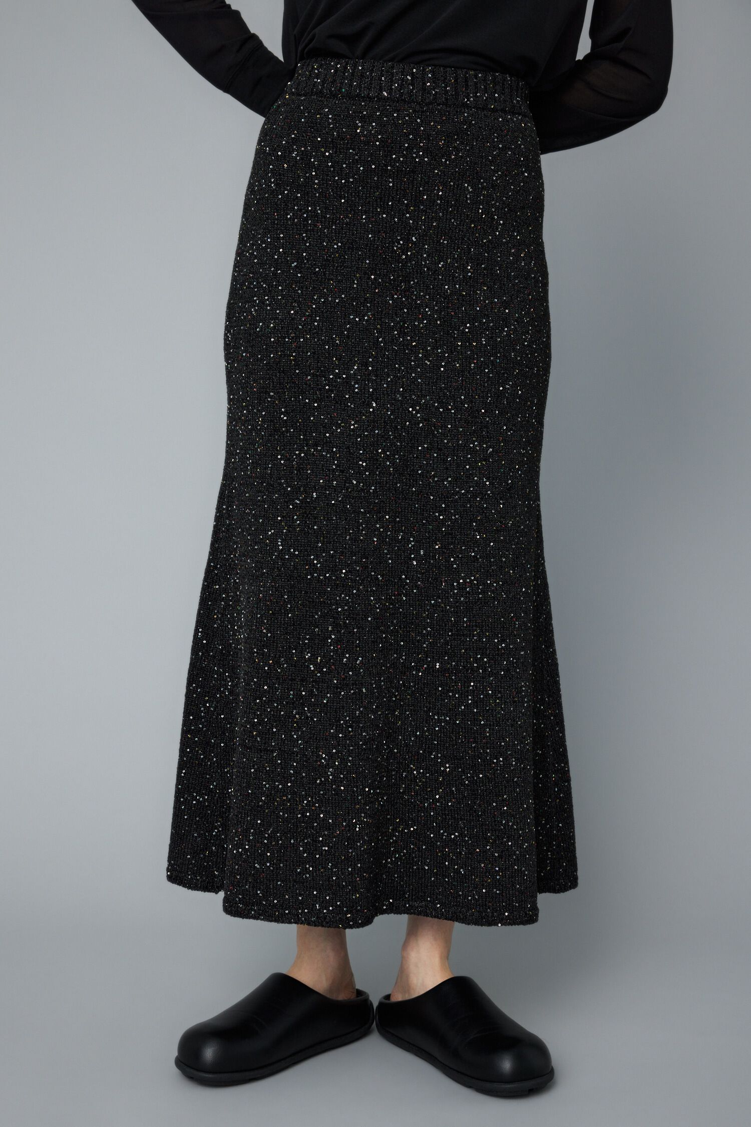 HeRIN.CYE「Spangle knit skirt」|スカート|