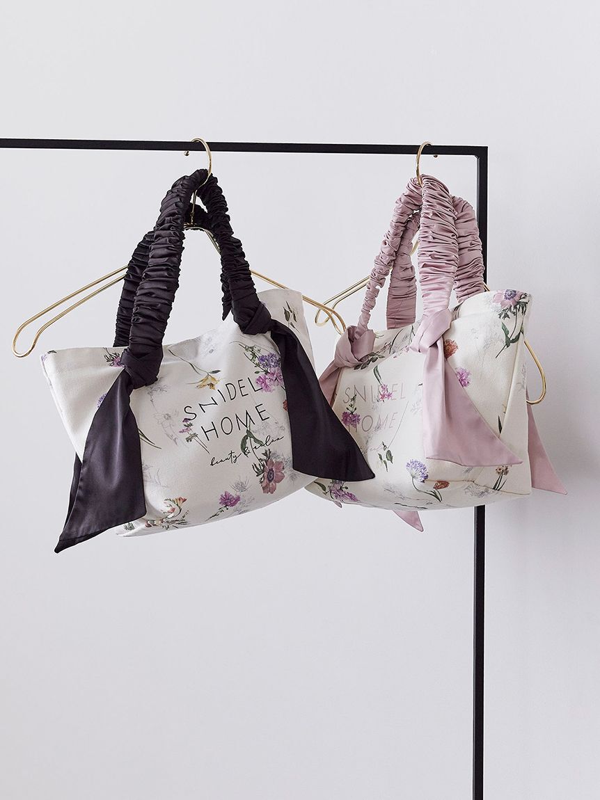 SNIDEL HOME「オーガニックキャンバストート -SMALL-（FLOWER）」|トートバッグ|