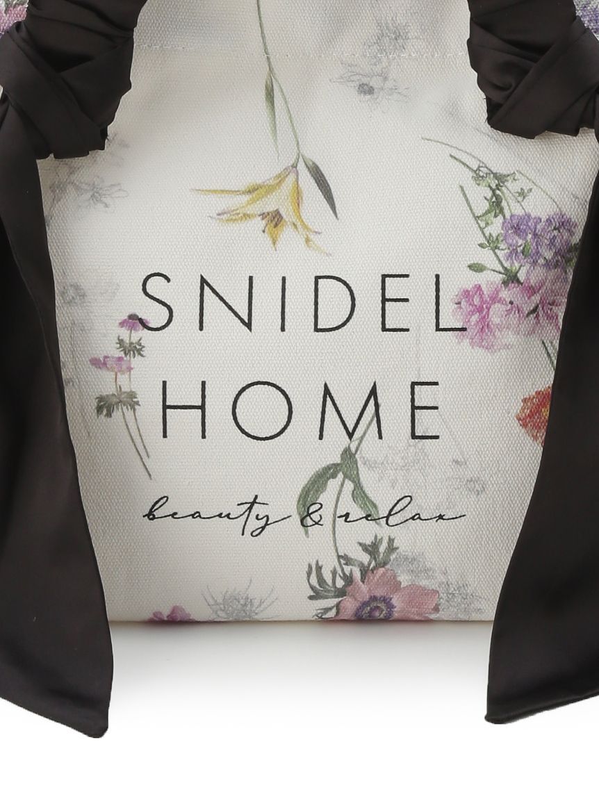 SNIDEL HOME「オーガニックキャンバストート -SMALL-（FLOWER）」|トートバッグ|