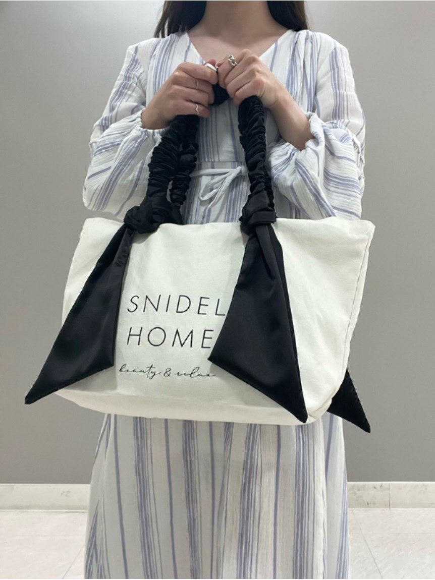 SNIDEL HOME「オーガニックキャンバストート -BIG-」|トートバッグ|