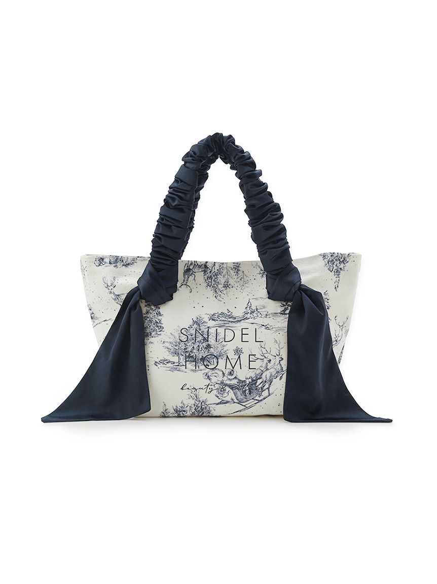 SNIDEL HOME「オーガニックキャンバストート -SMALL-（Toile de Jouy）」|トートバッグ|