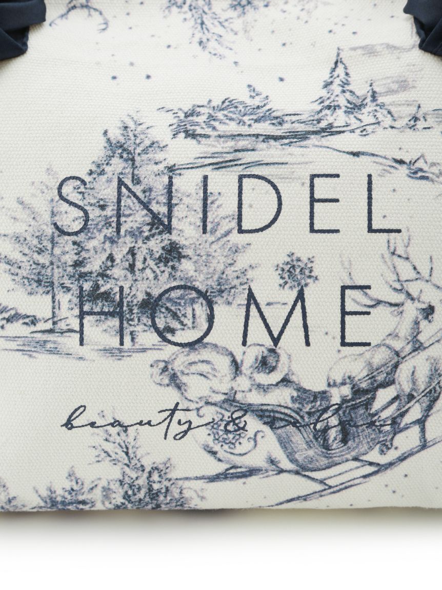 SNIDEL HOME「オーガニックキャンバストート -SMALL-（Toile de Jouy）」|トートバッグ|