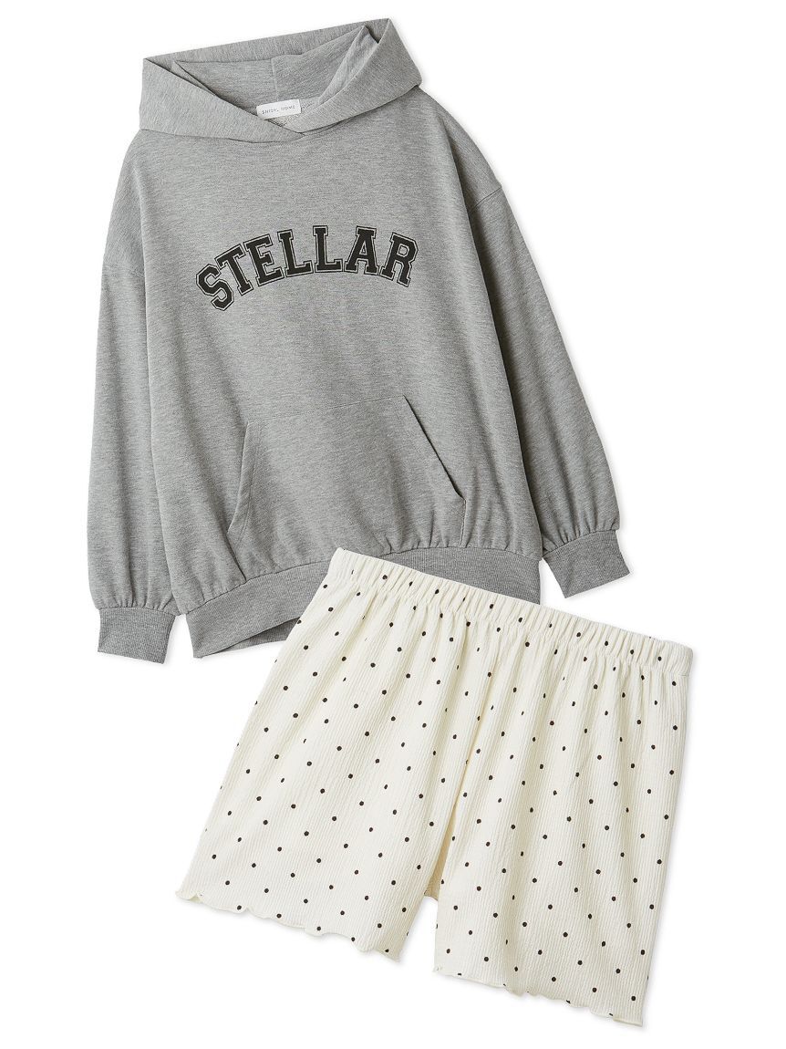 SNIDEL HOME「スウェット&times;ショートパンツセット」|ルームウェア|