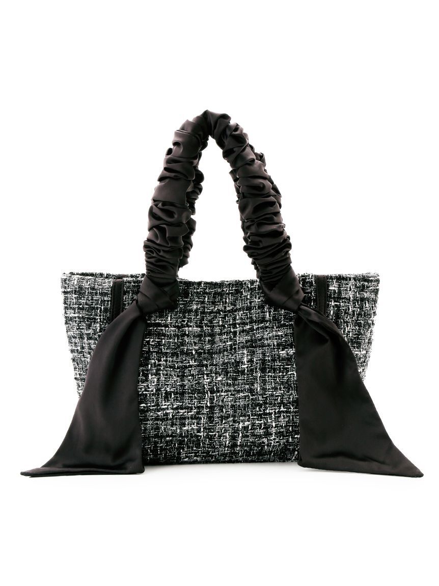 SNIDEL HOME「ツイードリボンバッグ」|ハンドバッグ|