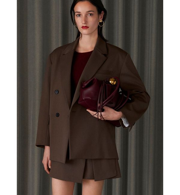 ELENDEEK「BONDING OVER JK」|テーラードジャケット|ブラウン