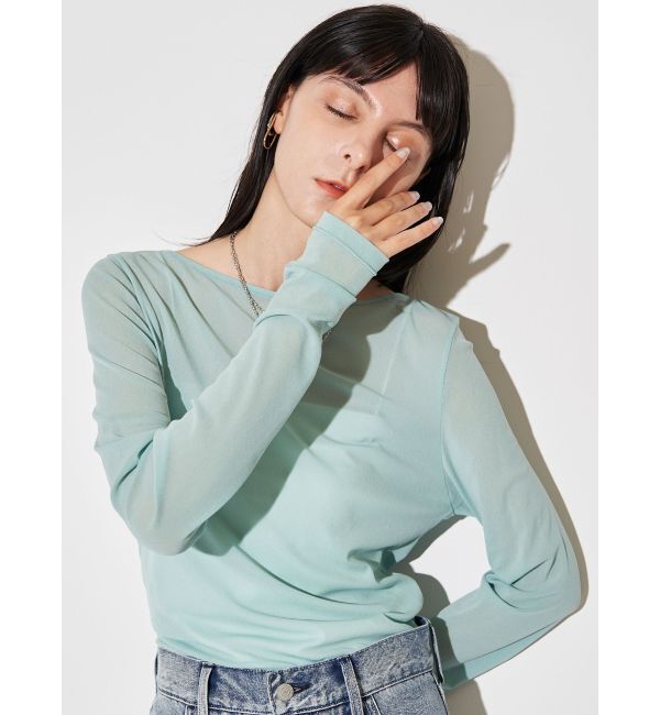 ELENDEEK「SKIN CS」|Tシャツ・カットソー|ミントグリーン