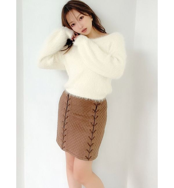 RESEXXY「クロスストリングミニスカート」|スカート|