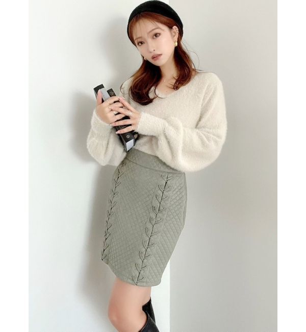 RESEXXY「クロスストリングミニスカート」|スカート|