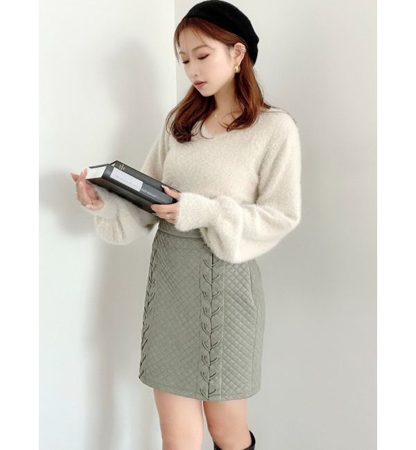 RESEXXY「クロスストリングミニスカート」|スカート|