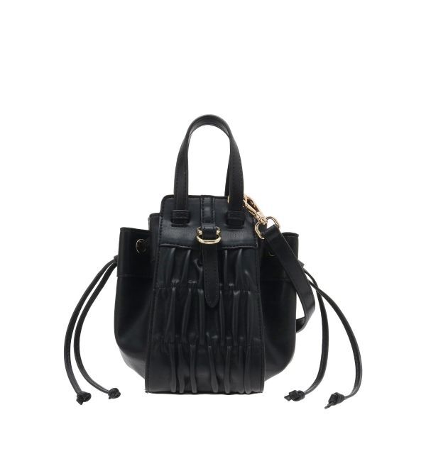 RESEXXY「シャーリングコンパクトバッグ」|ハンドバッグ|