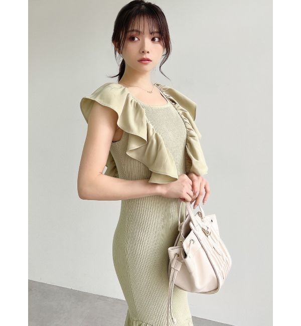 RESEXXY「シャーリングコンパクトバッグ」|ハンドバッグ|