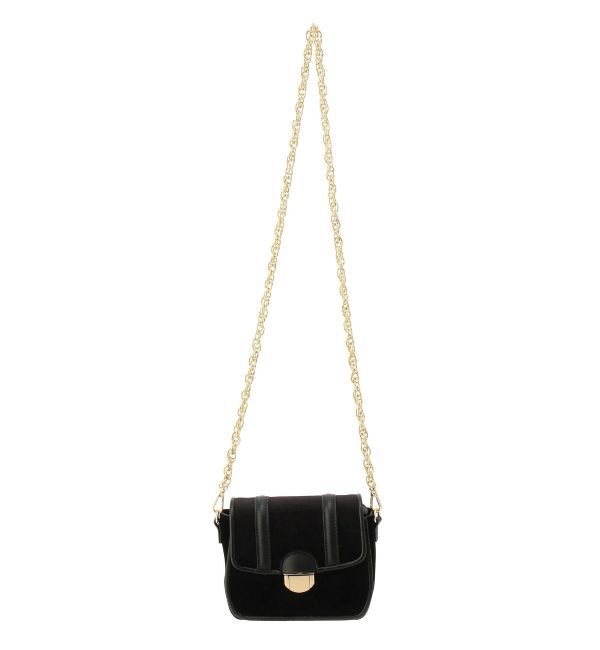 RESEXXY「ベルベットコンパクトバッグ」|ショルダー・メッセンジャー|