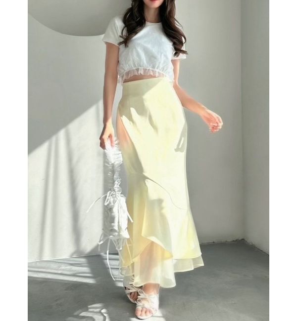 RESEXXY「シアードッキングマーメイドスカート」|スカート|