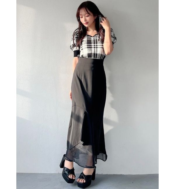 RESEXXY「シアードッキングマーメイドスカート」|スカート|