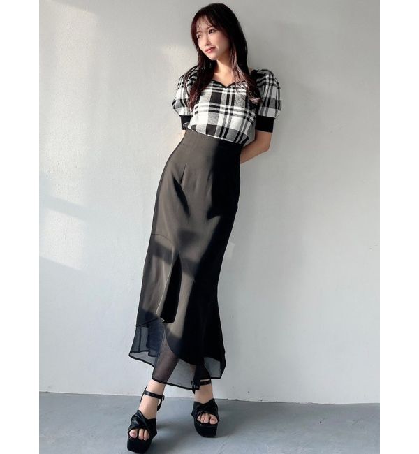 RESEXXY「シアードッキングマーメイドスカート」|スカート|